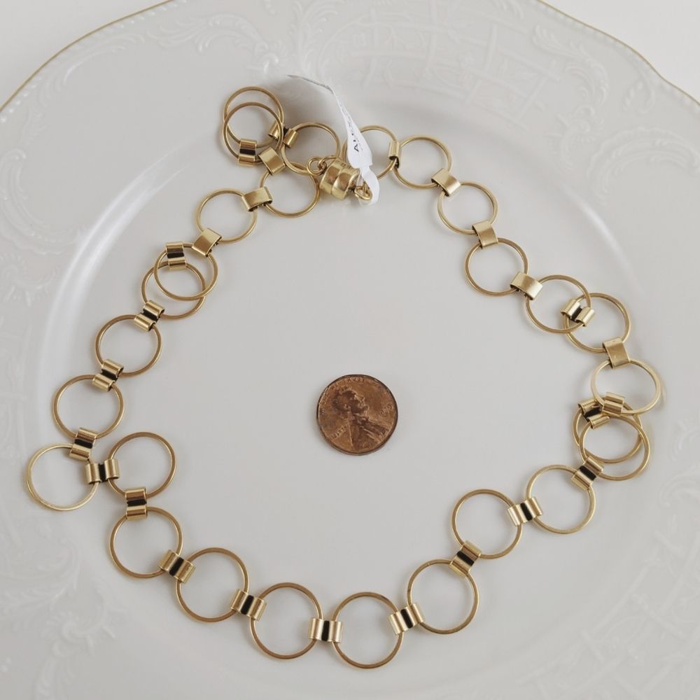Alex and Ani Rafaelian Gold Calypso Necklace NWT